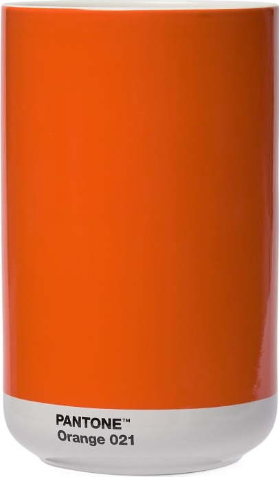 Oranžová keramická váza - Pantone Pantone