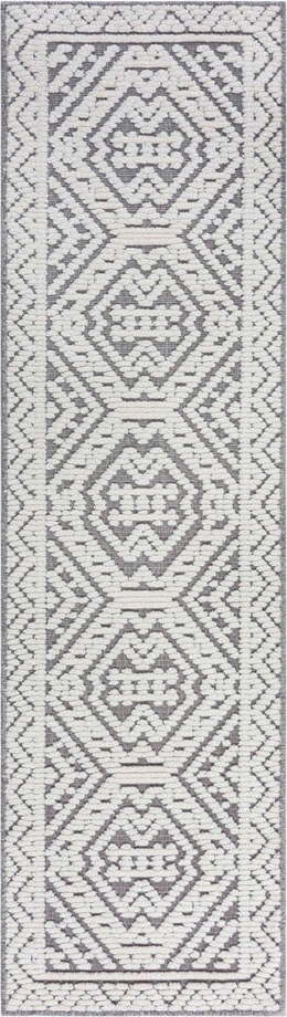 Šedý koberec běhoun 218x60 cm Verve Jaipur - Flair Rugs Flair Rugs