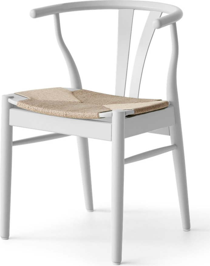 Bílá jídelní židle z bukového dřeva Findahl by Hammel Freja Hammel Furniture