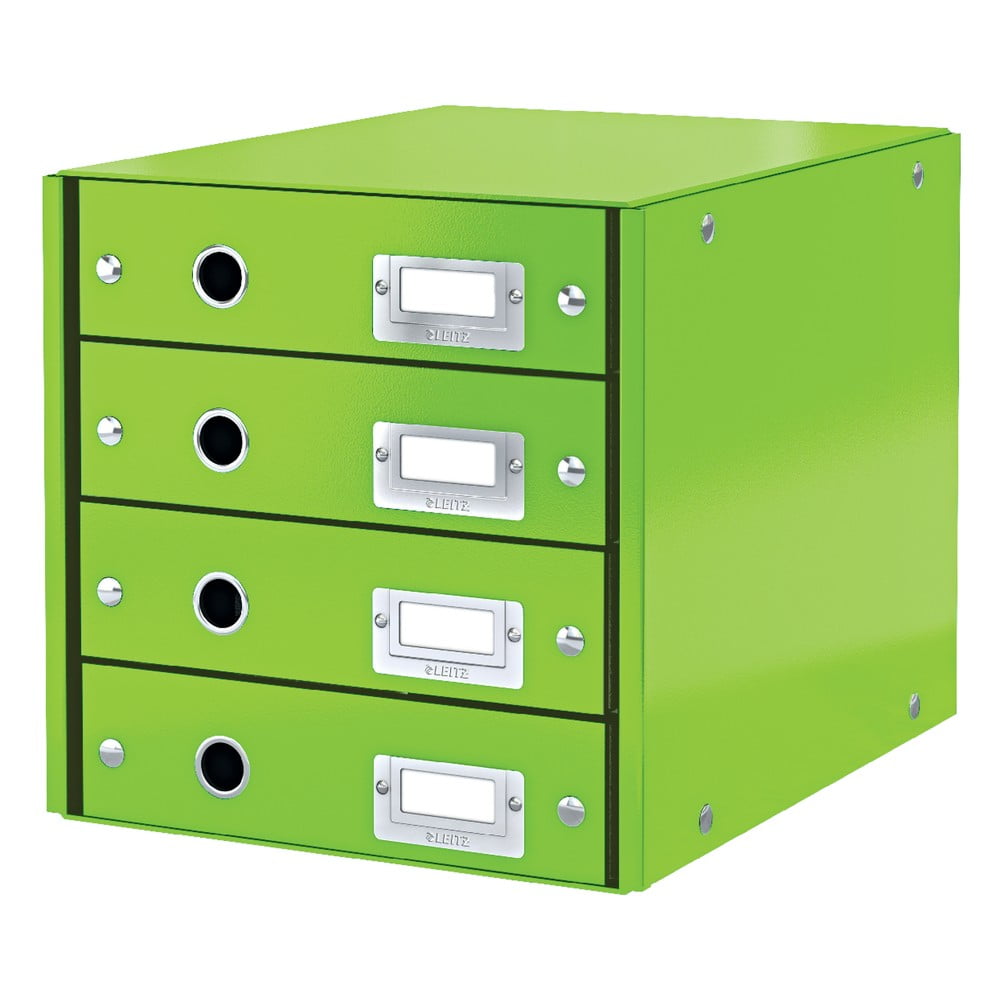 Zelený kartonový organizér na dokumenty Click&Store - Leitz Leitz
