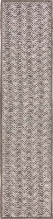 Béžový venkovní koberec běhoun 230x60 cm Bellizi - Flair Rugs Flair Rugs