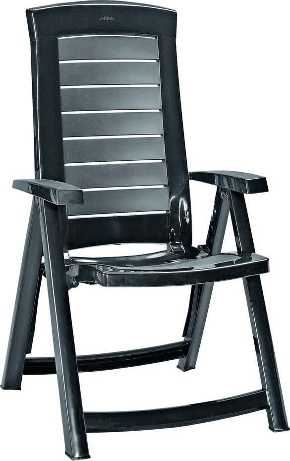 Tmavě šedá plastová zahradní židle Aruba - Keter Keter