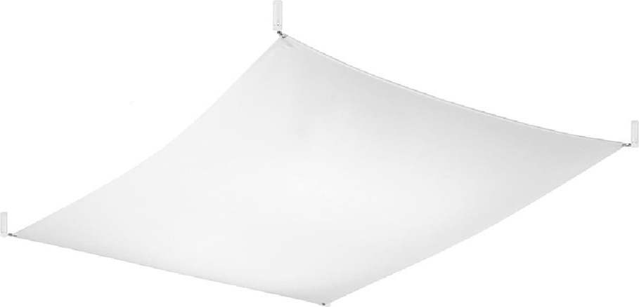 Bílé stropní svítidlo 130x105 cm Viva - Nice Lamps Nice Lamps