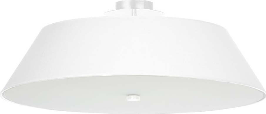 Bílé stropní svítidlo se skleněným stínidlem ø 60 cm Hektor – Nice Lamps Nice Lamps