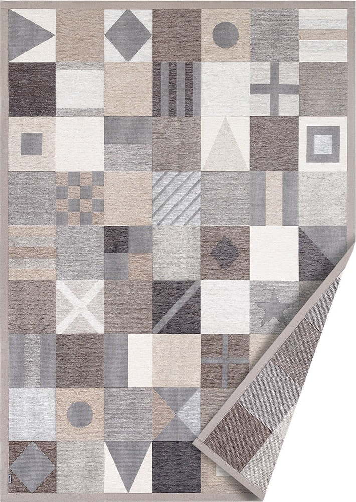 Hnědo-béžový dětský koberec 230x160 cm Laeva - Narma Narma