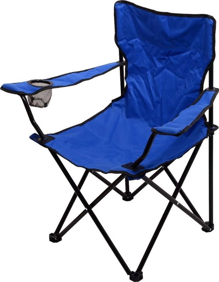 Modrá skládací kempingová židle Cattara Bari Cattara