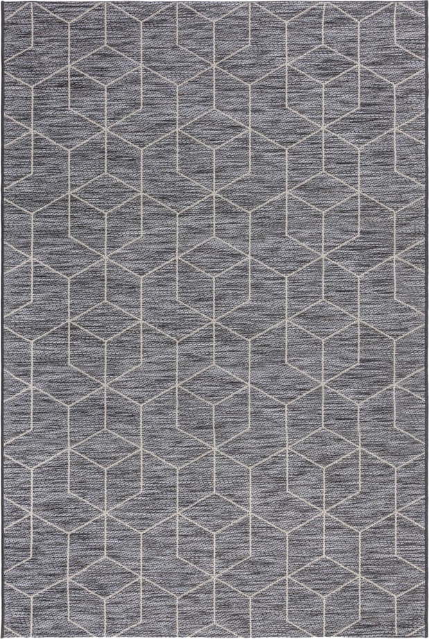 Šedý venkovní koberec 290x200 cm Napoli - Flair Rugs Flair Rugs