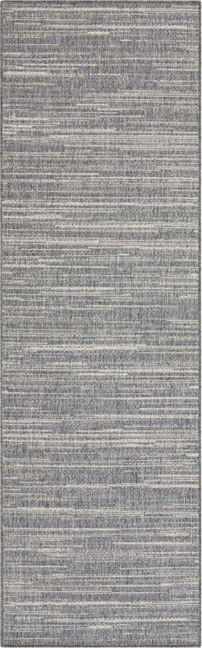 Šedý venkovní koberec běhoun 350x80 cm Gemini - Elle Decoration Elle Decoration