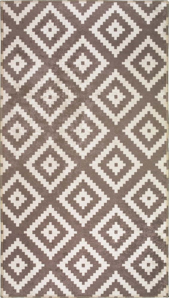Světle hnědo-krémový pratelný koberec 180x120 cm - Vitaus Vitaus