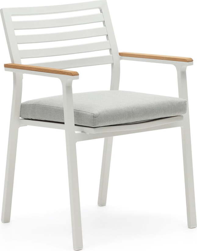 Bílá kovová zahradní židle Bona – Kave Home Kave Home