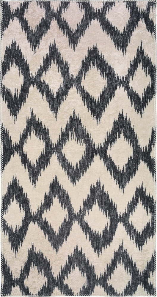 Bílo-modrý pratelný koberec 50x80 cm – Vitaus Vitaus