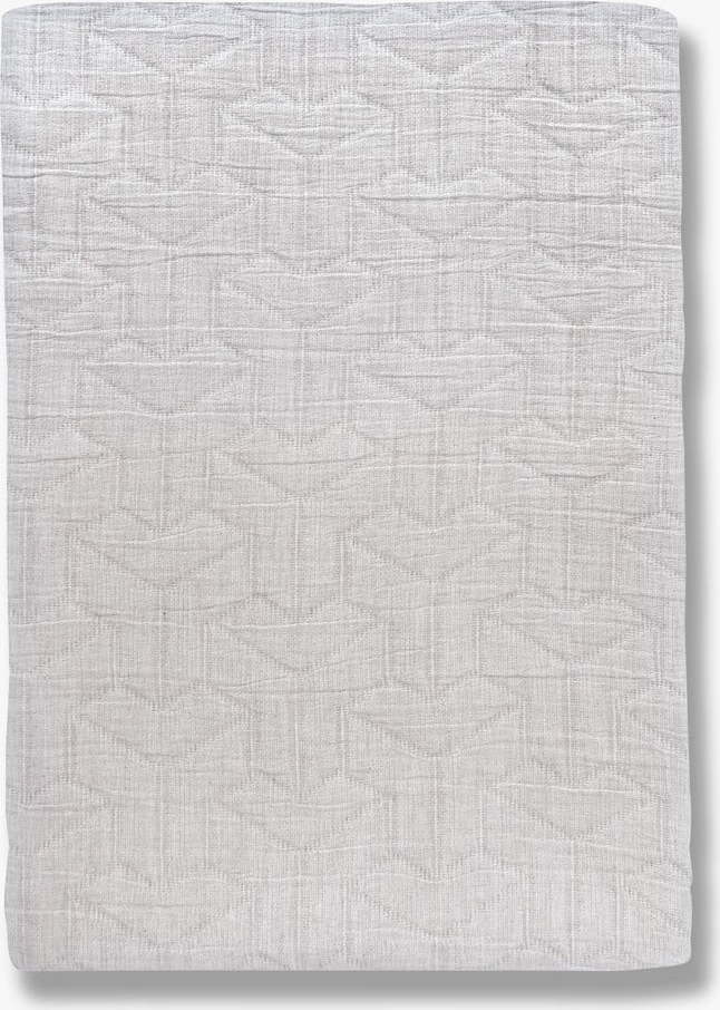 Bílý přehoz z recyklované bavlny na dvoulůžko 250x250 cm Trio – Mette Ditmer Denmark Mette Ditmer Denmark