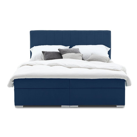 Čalouněná postel GRENLAND 160x200 cm Modrá SG-nábytek
