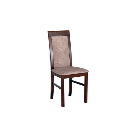 Jídelní židle NILO 6 Bílá Tkanina 15 MIX-DREW