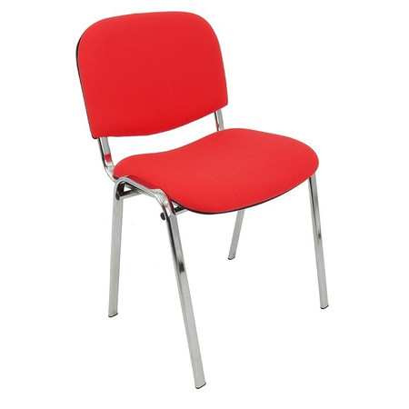 Konferenční židle ISO CHROM C2 - červená Mazur