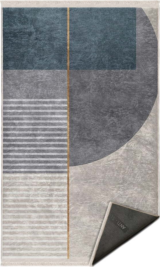 Modro-šedý koberec 80x150 cm – Mila Home Mila Home