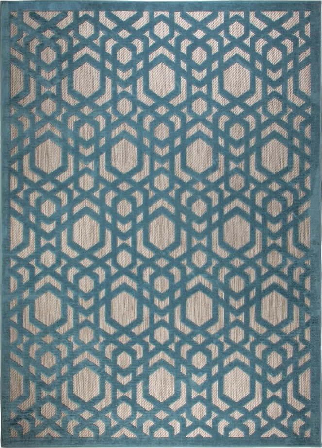 Modrý venkovní koberec 170x120 cm Oro - Flair Rugs Flair Rugs