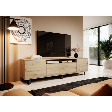 Televizní stolek RTV LOGAN Dub artisan SG-nábytek