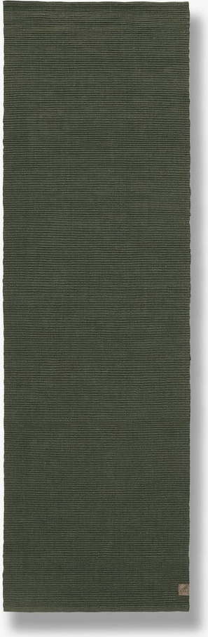 Tmavě zelený jutový koberec 140x200 cm Ribbon – Mette Ditmer Denmark Mette Ditmer Denmark