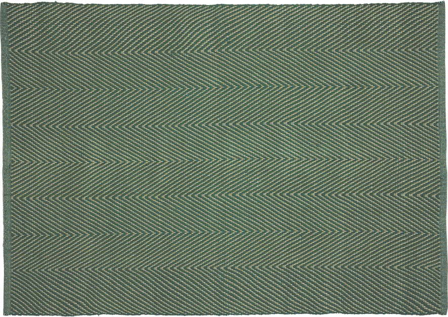 Zelený koberec 120x180 cm Mellow – Hübsch Hübsch