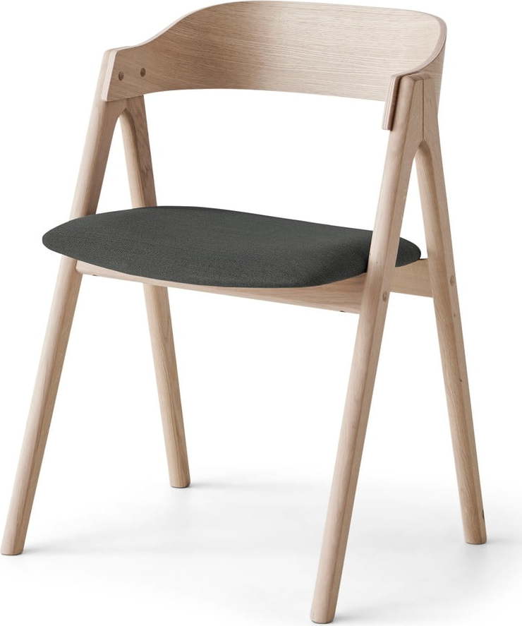 Černá/přírodní jídelní židle z dubového dřeva Mette – Hammel Furniture Hammel Furniture