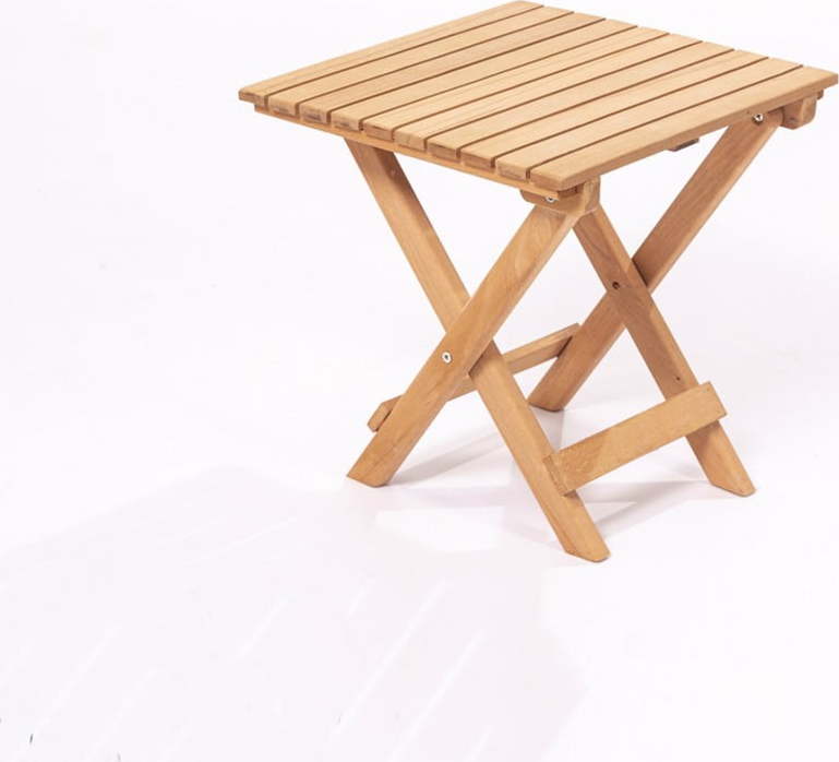 Zahradní odkládací stolek z bukového dřeva 40x40 cm – Floriane Garden FLORIANE GARDEN