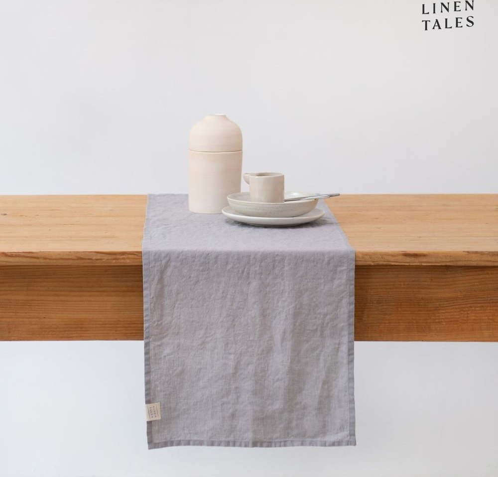 Lněný běhoun na stůl 40x200 cm – Linen Tales Linen Tales