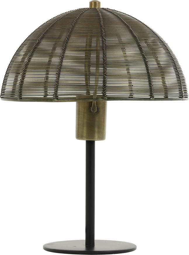 Stolní lampa v bronzové barvě (výška 33 cm) Klobu – Light & Living Light & Living