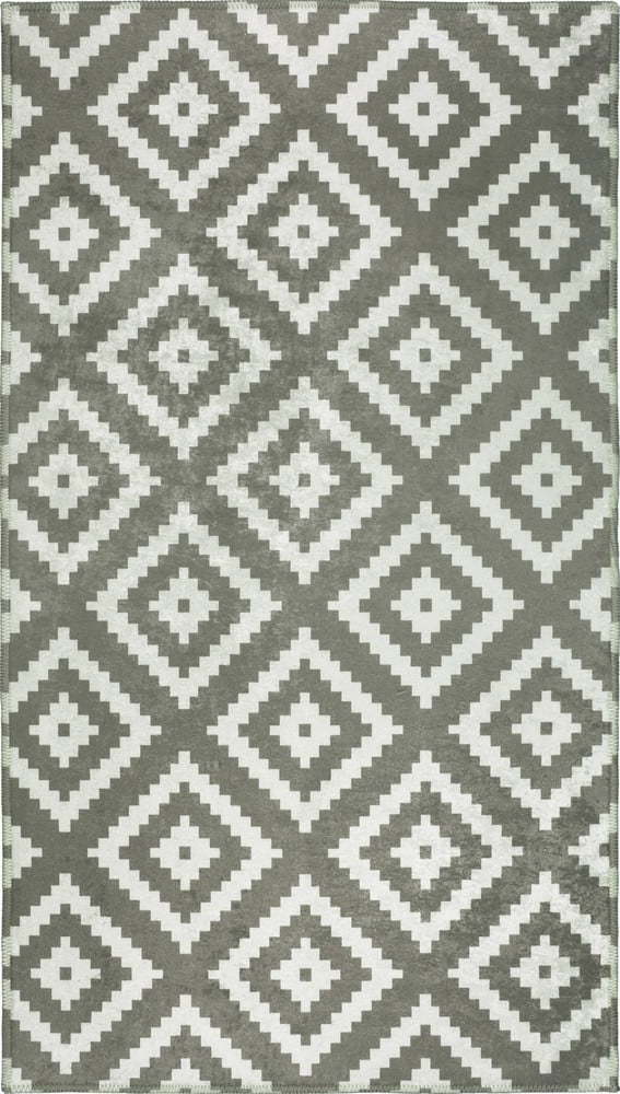 Světle hnědo-krémový pratelný koberec běhoun 200x80 cm - Vitaus Vitaus
