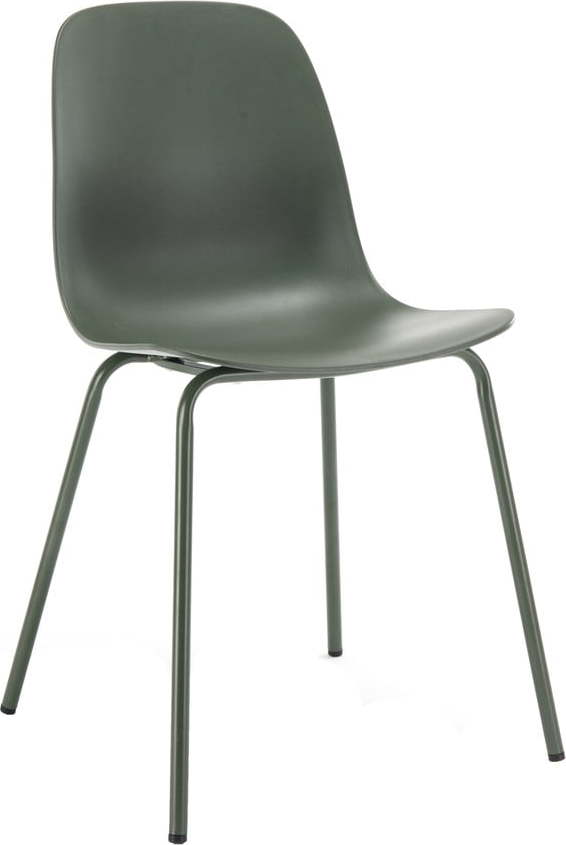 Zelená plastová jídelní židle Whitby – Unique Furniture Unique Furniture