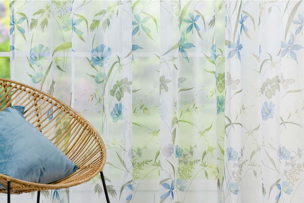 Bílá záclona 300x260 cm – Mendola Fabrics Mendola Fabrics