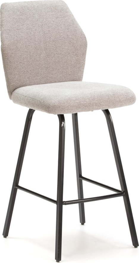 Světle šedé barové židle v sadě 4 ks 65 cm Bei – Marckeric Marckeric