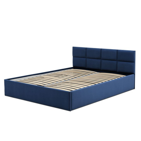 Čalouněná postel MONOS bez matrace rozměr 160x200 cm Namořnická modrá Signal-nabytek