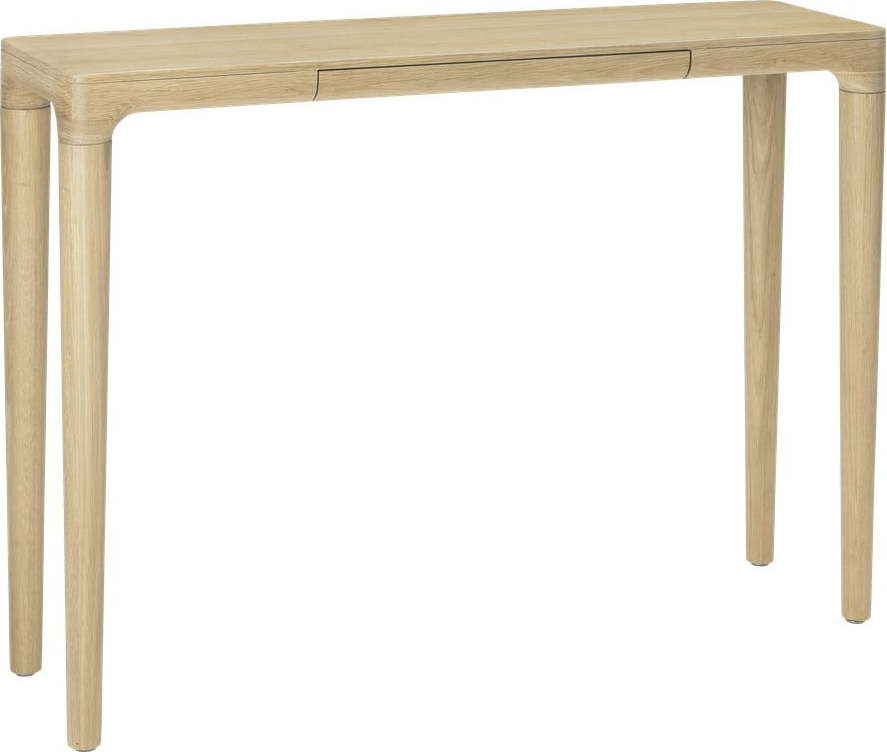 Konzolový stolek z dubového dřeva v přírodní barvě 12x110 cm Heart'n'Soul – UMAGE UMAGE