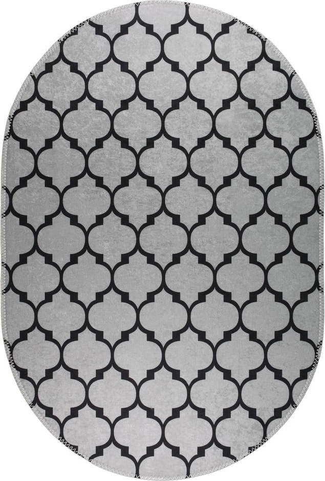 Tmavě šedý pratelný koberec 80x120 cm – Vitaus Vitaus