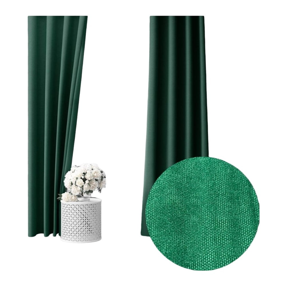 Zelený polo-zatemňovací závěs 250x100 cm - Mila Home Mila Home
