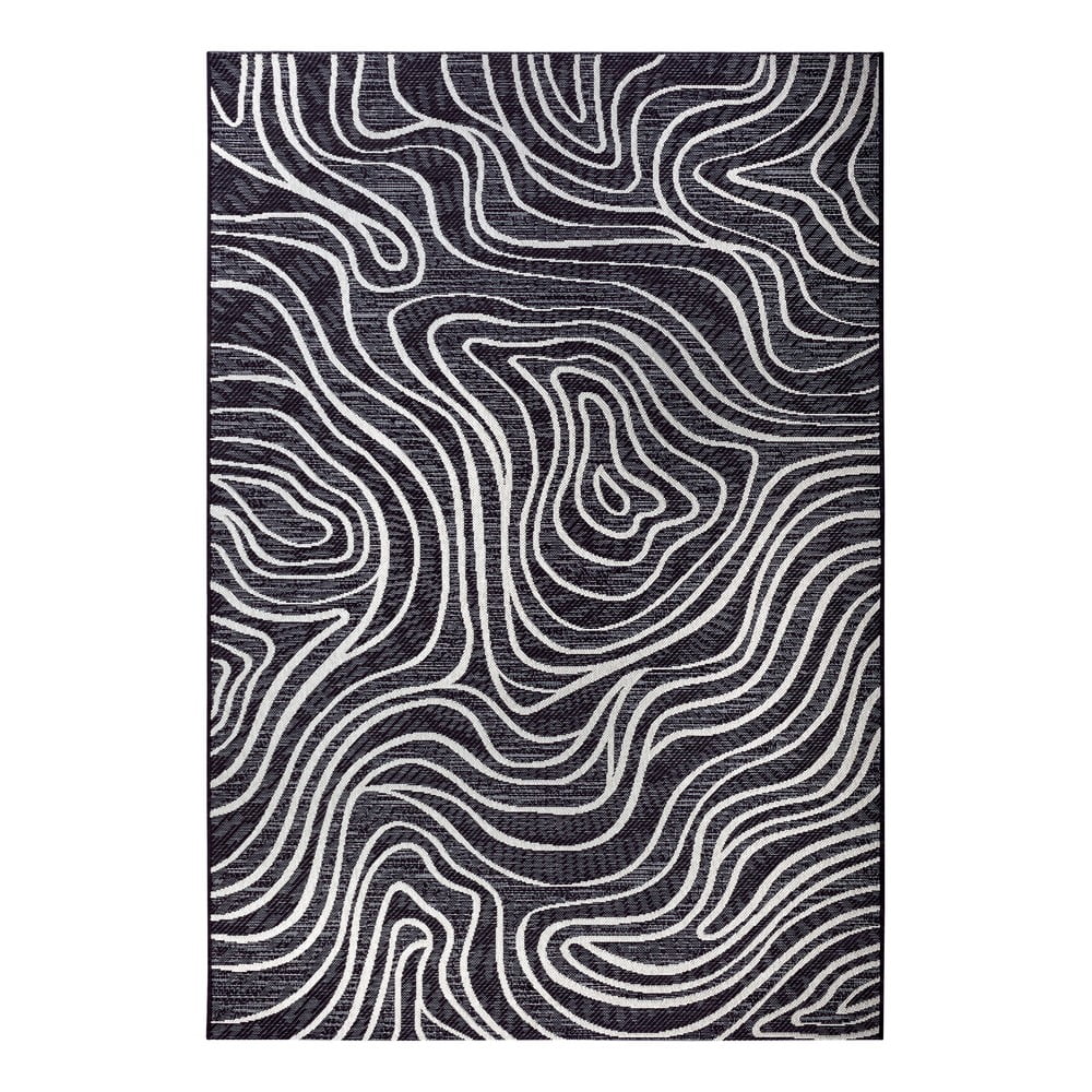 Antracitový venkovní koberec 155x230 cm – Elle Decoration Elle Decoration