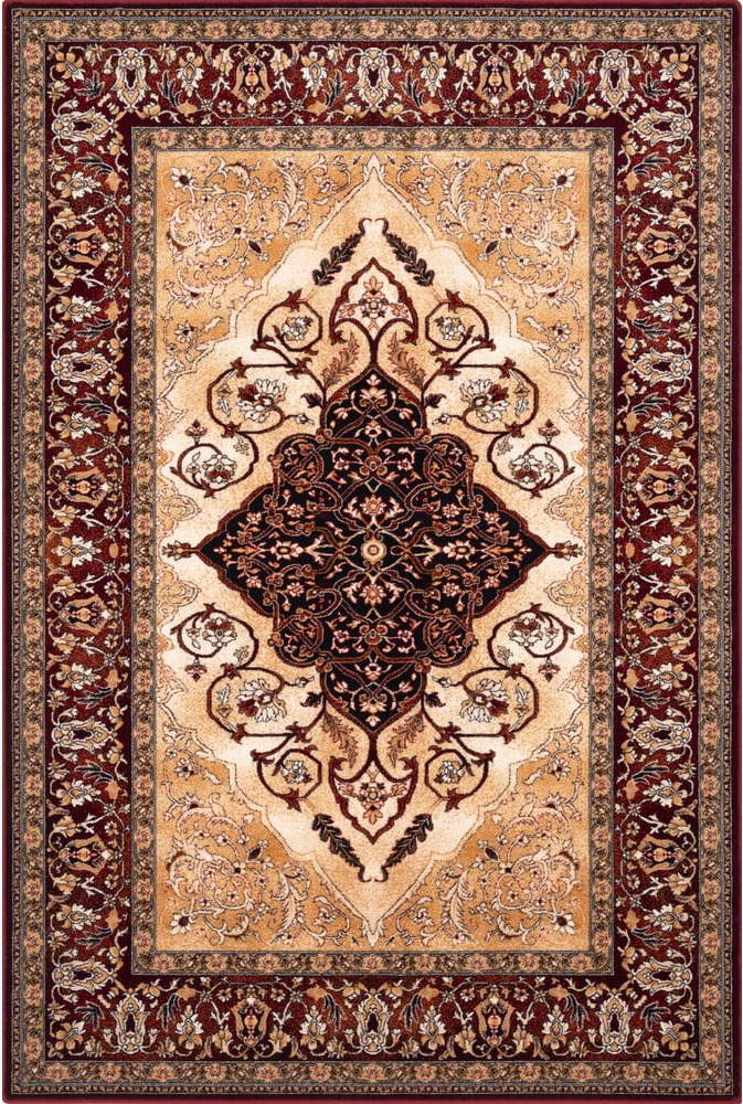 Červený vlněný koberec 200x300 cm Audrey – Agnella Agnella