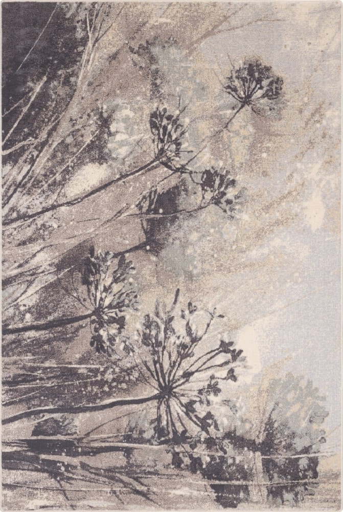Krémovo-šedý vlněný koberec 160x240 cm Lissey – Agnella Agnella