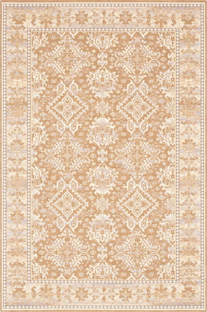 Světle hnědý vlněný koberec 200x300 cm Carol – Agnella Agnella