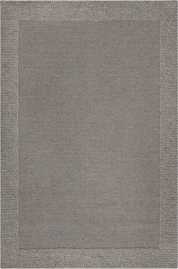 Šedý vlněný koberec 120x170 cm Rue – Flair Rugs Flair Rugs
