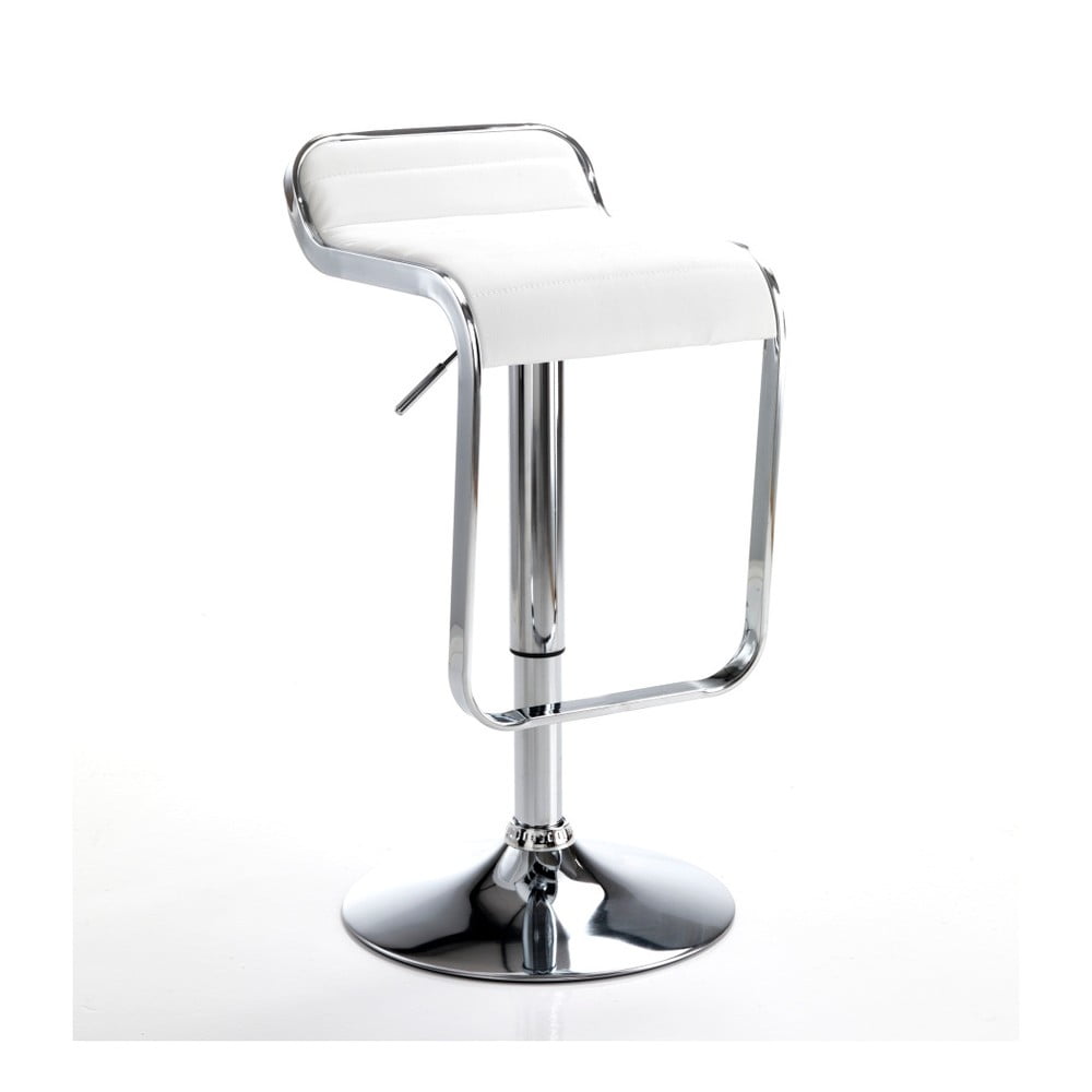 Barová židle v bílo-stříbrné barvě 67 cm – Tomasucci Tomasucci