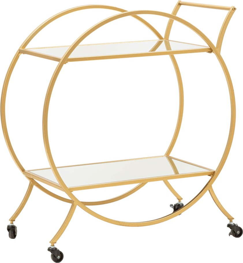 Servírovací stolek na kolečkách 36.5x70 cm Round – Mauro Ferretti Mauro Ferretti