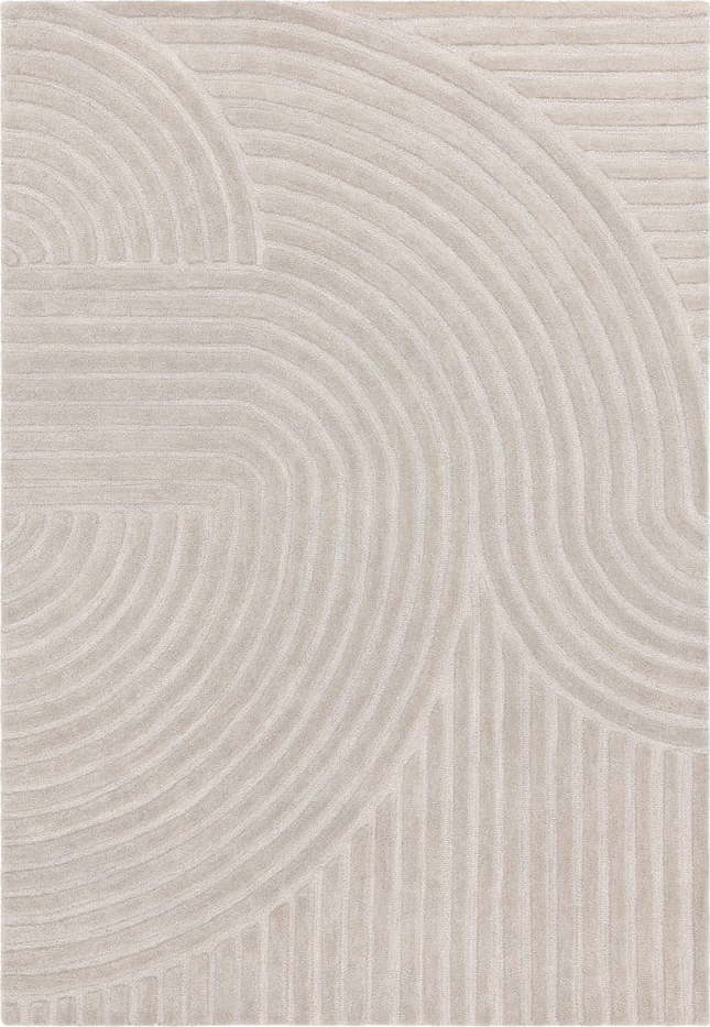 Světle šedý vlněný koberec 200x290 cm Hague – Asiatic Carpets Asiatic Carpets