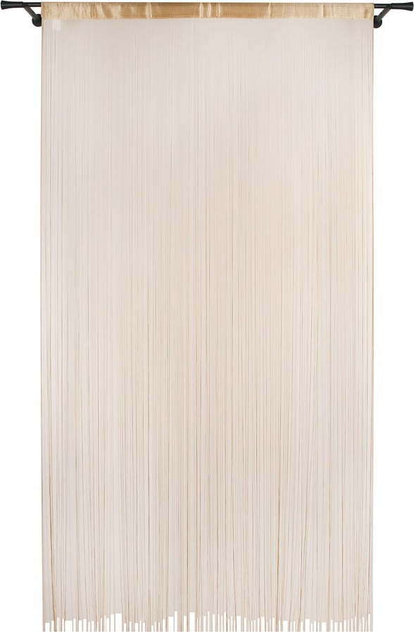 Závěs do dveří ve zlaté barvě 100x200 cm String – Mendola Fabrics Mendola Fabrics