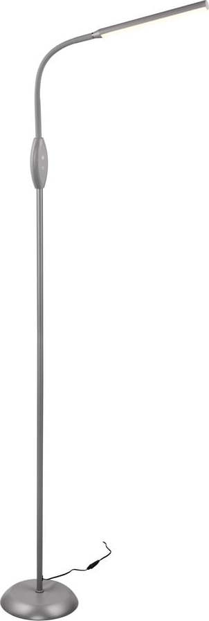 Šedá LED stojací lampa (výška 145 cm) Toro – Trio TRIO