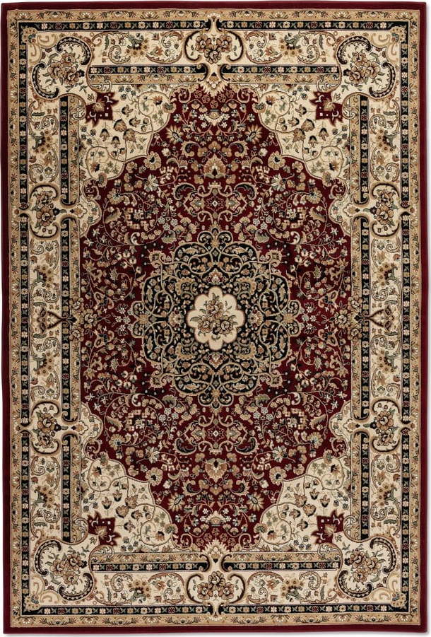 Vínovo-béžový koberec 80x120 cm Herat – Nouristan Nouristan