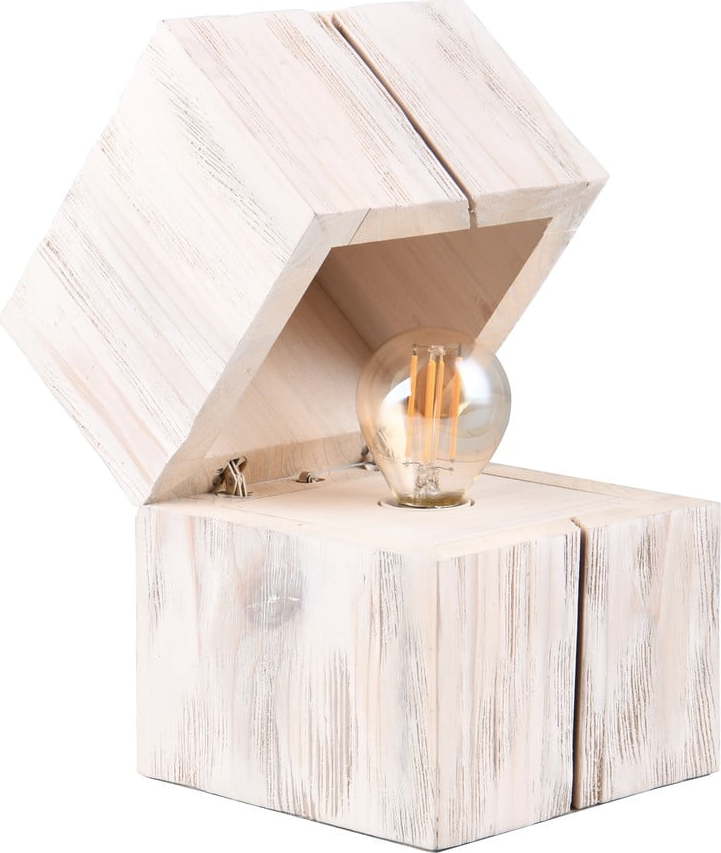 Bílá stolní lampa (výška 16 cm) Treasure – Trio TRIO