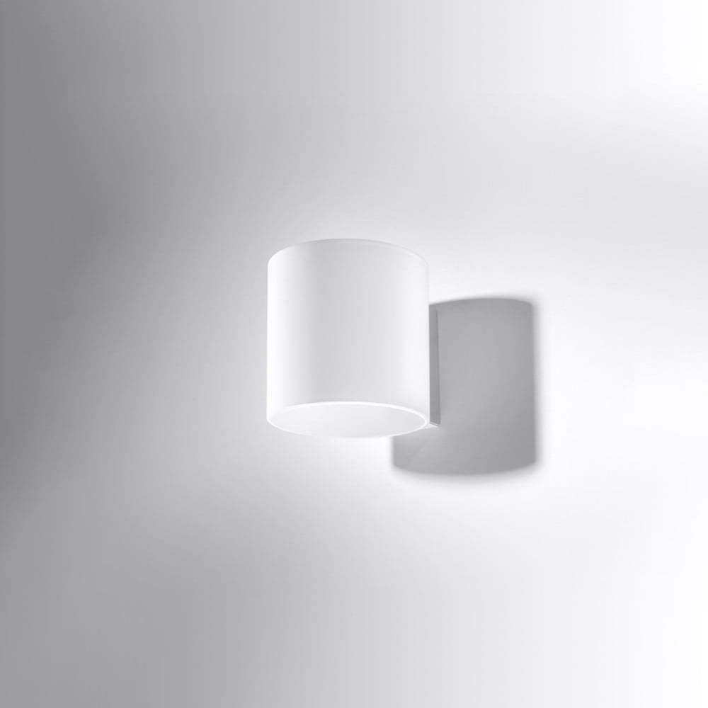 Bílé nástěnné svítidlo ø 10 cm Gino – Nice Lamps Nice Lamps