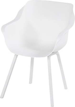 Bílé plastové zahradní židle v sadě 2 ks Sophie Element – Hartman Hartman